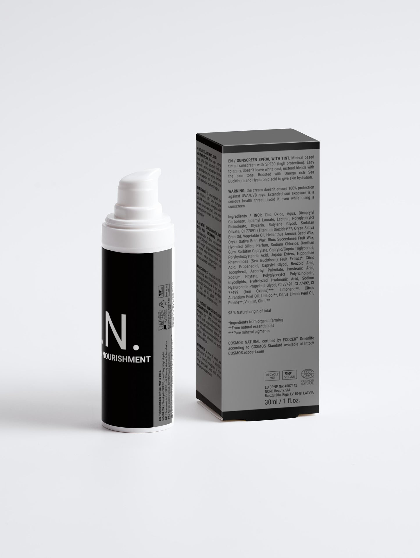 S.K.I.N. Sunscreen SPF30, with tint